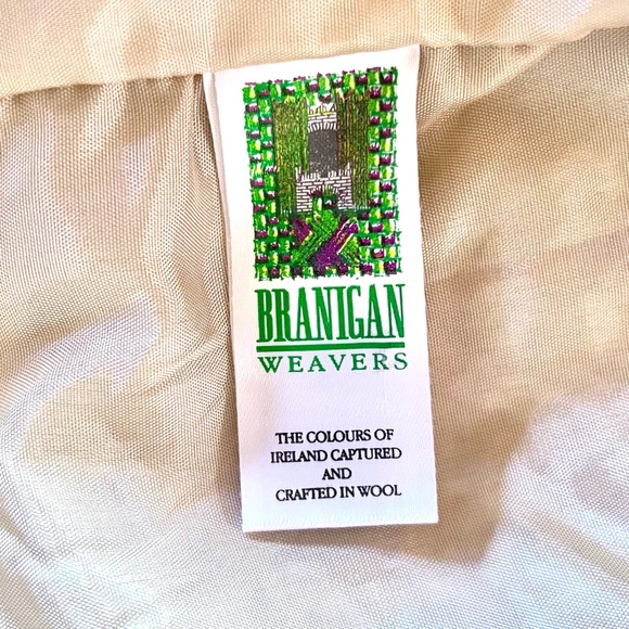 Blarney Woollen Mills Branigan Weavers Aran Sweater Coat Jacket (S) Rare Vintage - Picture 11 of 16